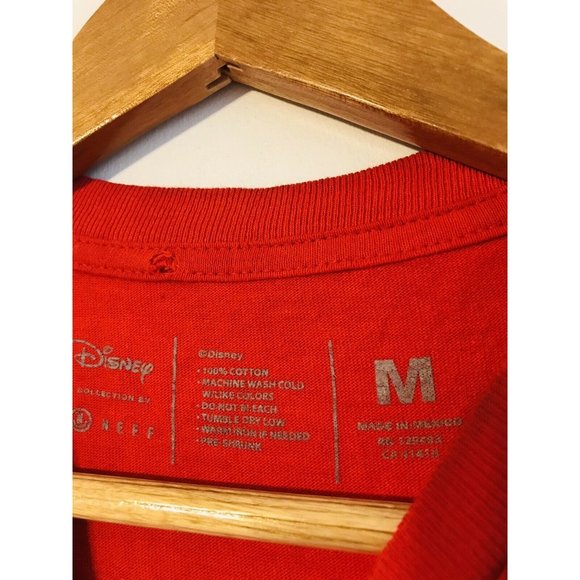 Disney Neff Mickey Mouse T Shirt Size Medium M Too Many People Grow Up - Picture 3 of 5